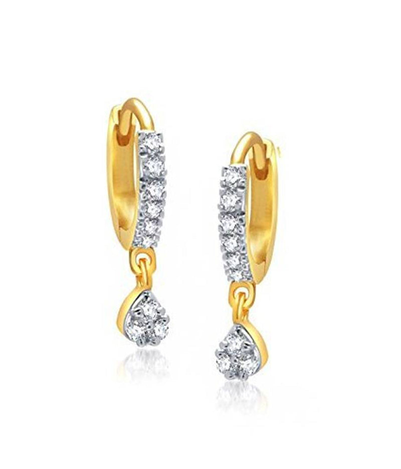 Combo of Trendy American Diamond Earrings