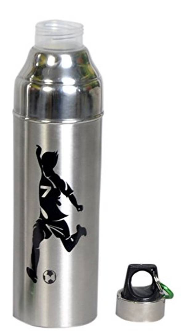 Stainless Steel Insulated Hot and Cold Water Bottle, 700ml, Silver