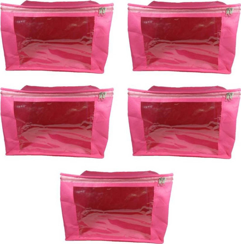 Pack Of 5 Multipurpose Saree / Garment Cover  