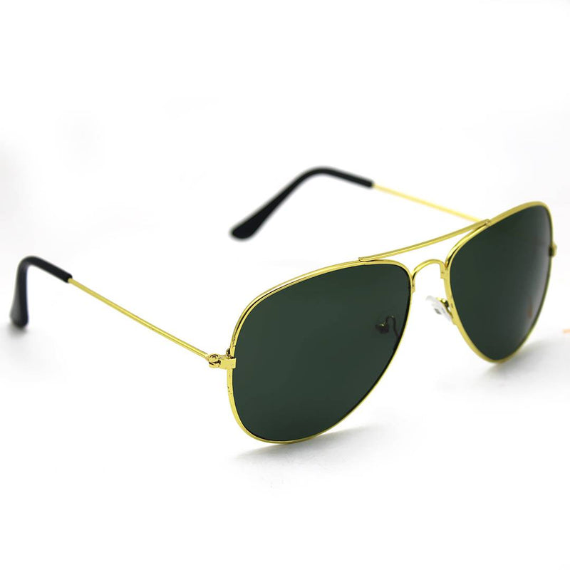 Perfect Unisex Aviator UV Protected Sunglasses Gold