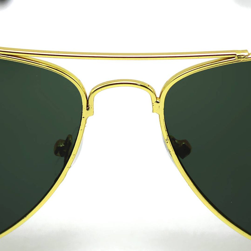 Perfect Unisex Aviator UV Protected Sunglasses Gold