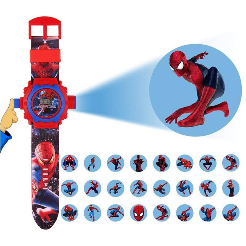 Digital Spiderman Unisex Projector Watch