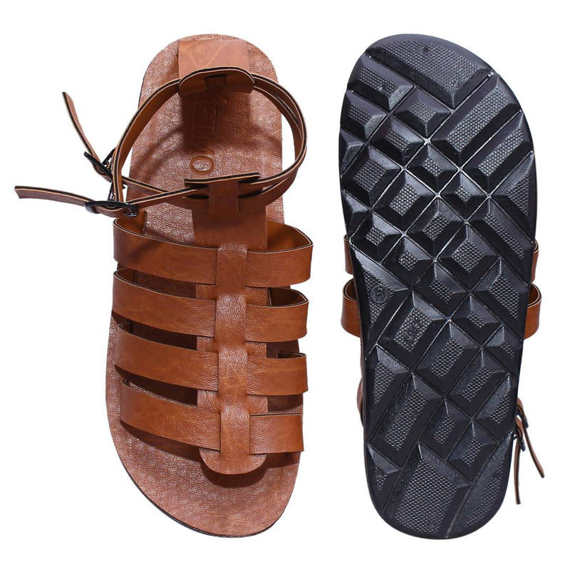 Mens Stylish Casual Sandal In Synthetic Leather