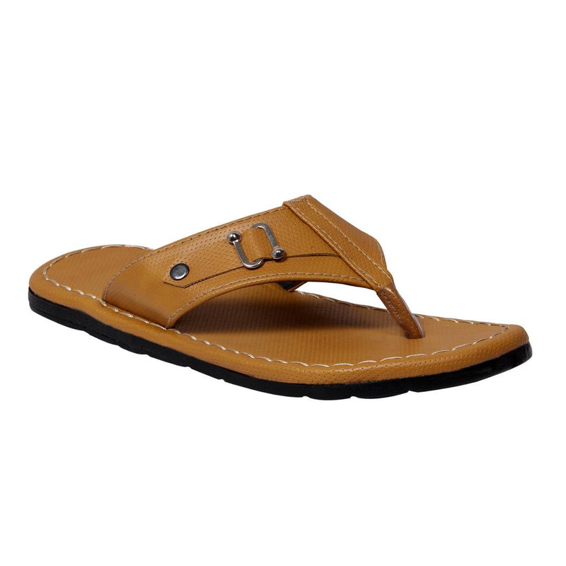 Men's Stylish Casual Slipper In Synthetic Leather