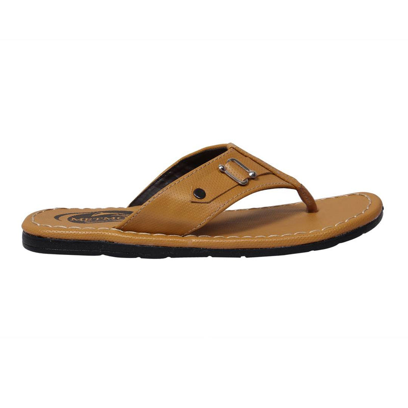 Men's Stylish Casual Slipper In Synthetic Leather