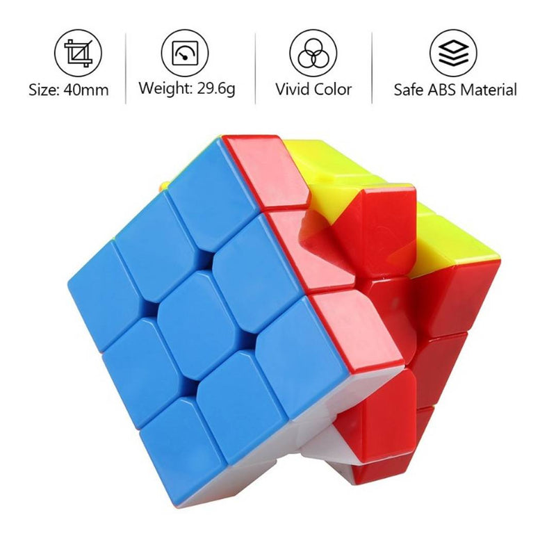 3x3x3 Magic Cube Printed Smooth Speedy Move