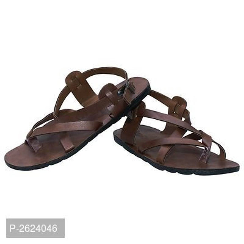 Mens Stylish Casual Sandal In Synthetic Leather