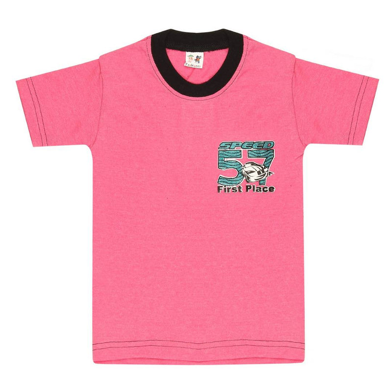 Combo of 2  Multicoloured Cotton Half Sleeves T-Shirt for Boy's