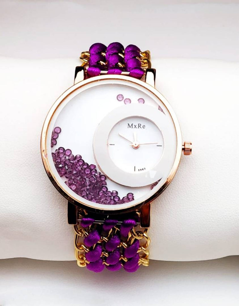 Attractive with Vintex Strap Dial Analog Watch For Women
