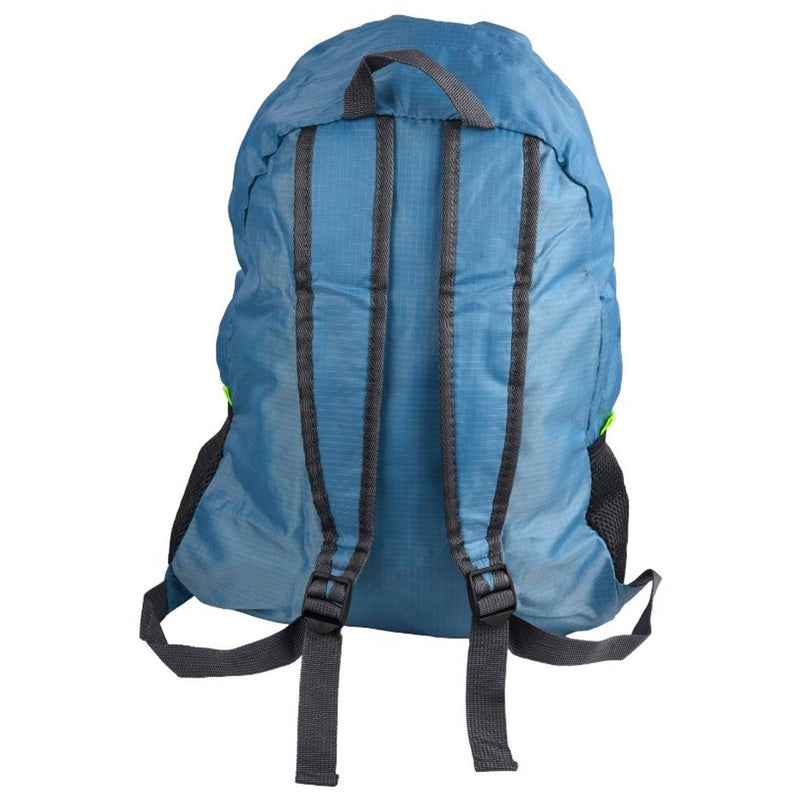 Light Blue Folding Travel Backpack