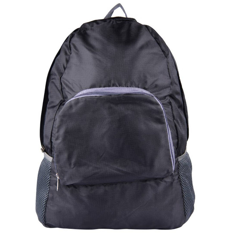 Black Folding Travel Backpack