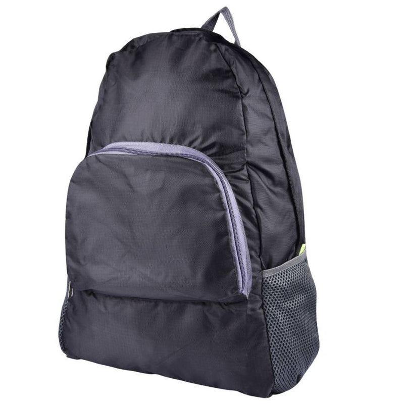 Black Folding Travel Backpack