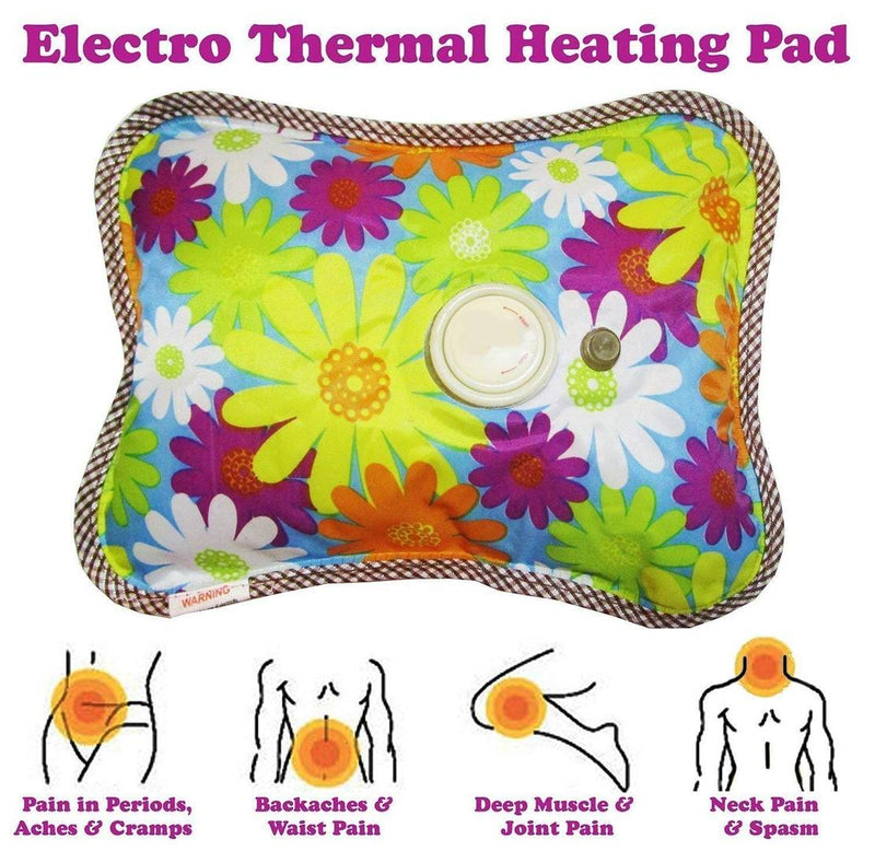 Electric Heat Bag Hot Gel Bottle Pouch Massager (Assorted) - 1 Piece
