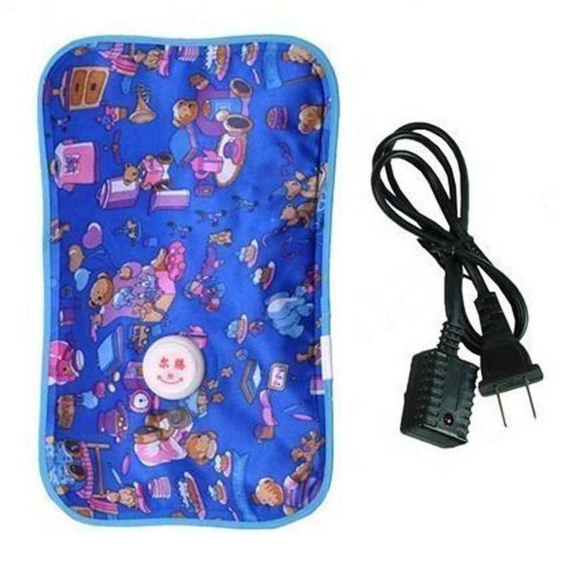 Electric Heat Bag Hot Gel Bottle Pouch Massager (Assorted) - 2 Piece