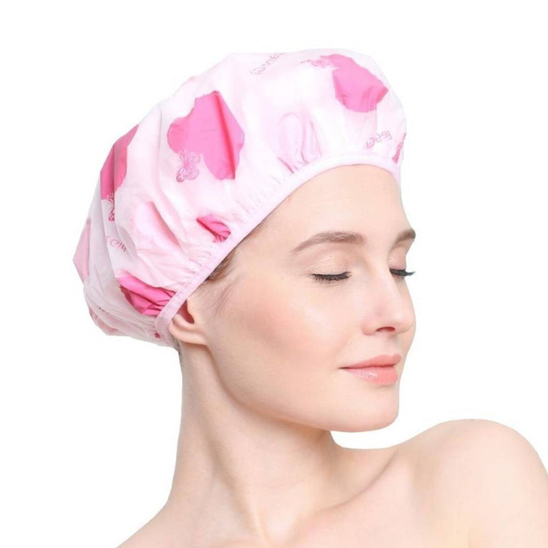 Reusable Waterproof Elastic Shower Cap - Pack Of 1