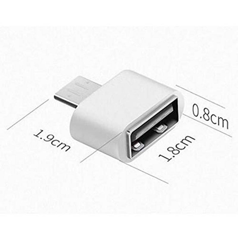 Micro USB OTG To USB 2.0 Adapter For Smartphones & Tablets