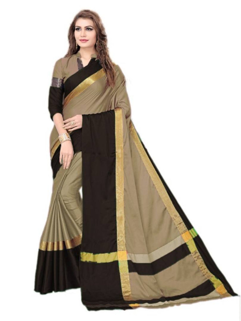 Cotton Silk Saree with Blouse