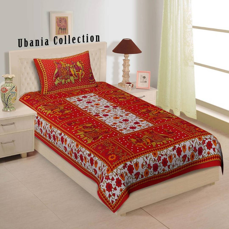 Cotton Single Bedsheet