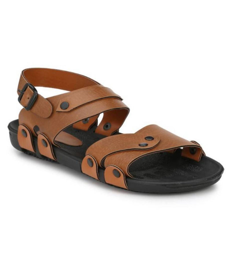 Smart & Trendy Tan Outdoor Sandals for Men