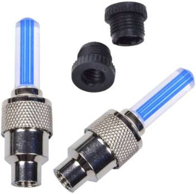 Car and Bike Tyre Blue LED Sensor Light (Blue Color) Set of 1