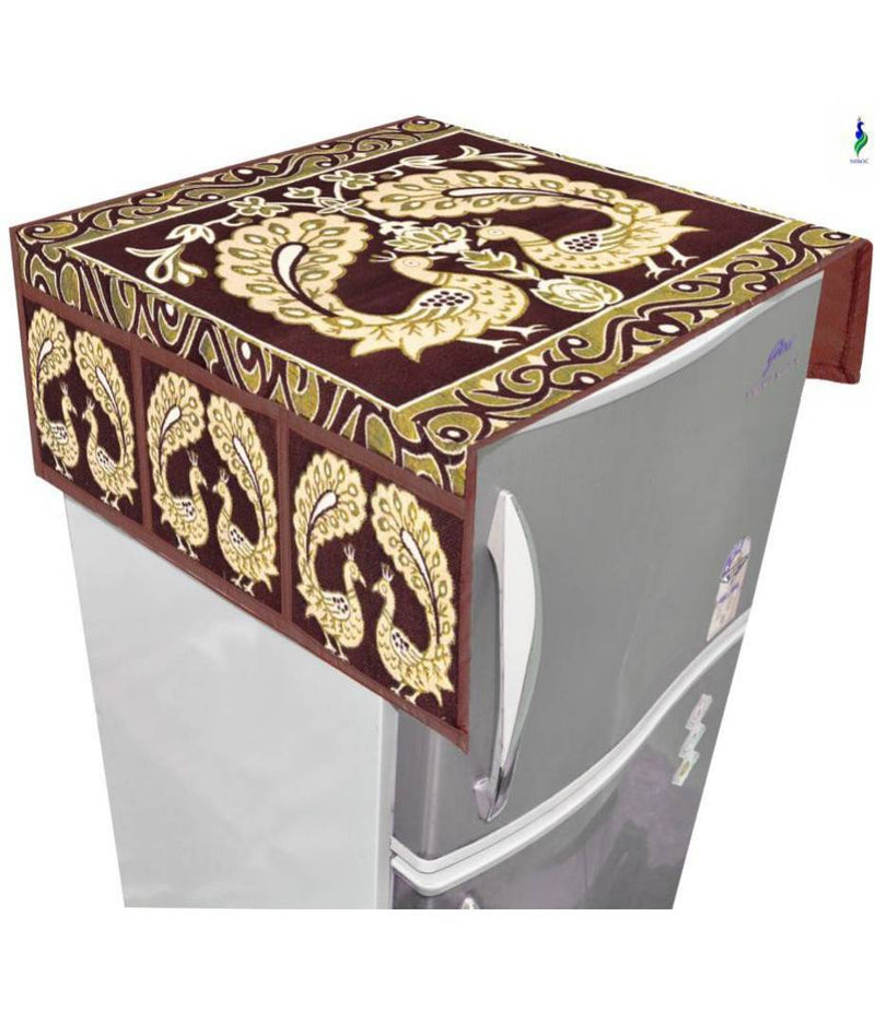 Digital Polycotton Appliances Cover for Fridge Top