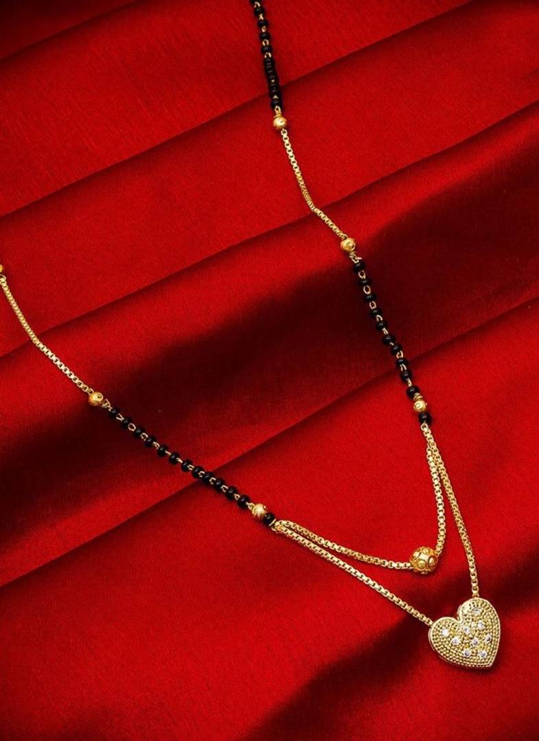 Traditional Layer American Diamond Mangalsutra for Woman