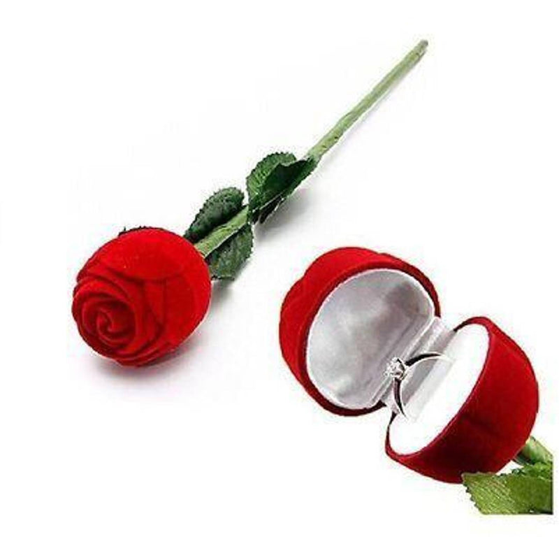 Romantic Rose Ring Makeup Vanity Box