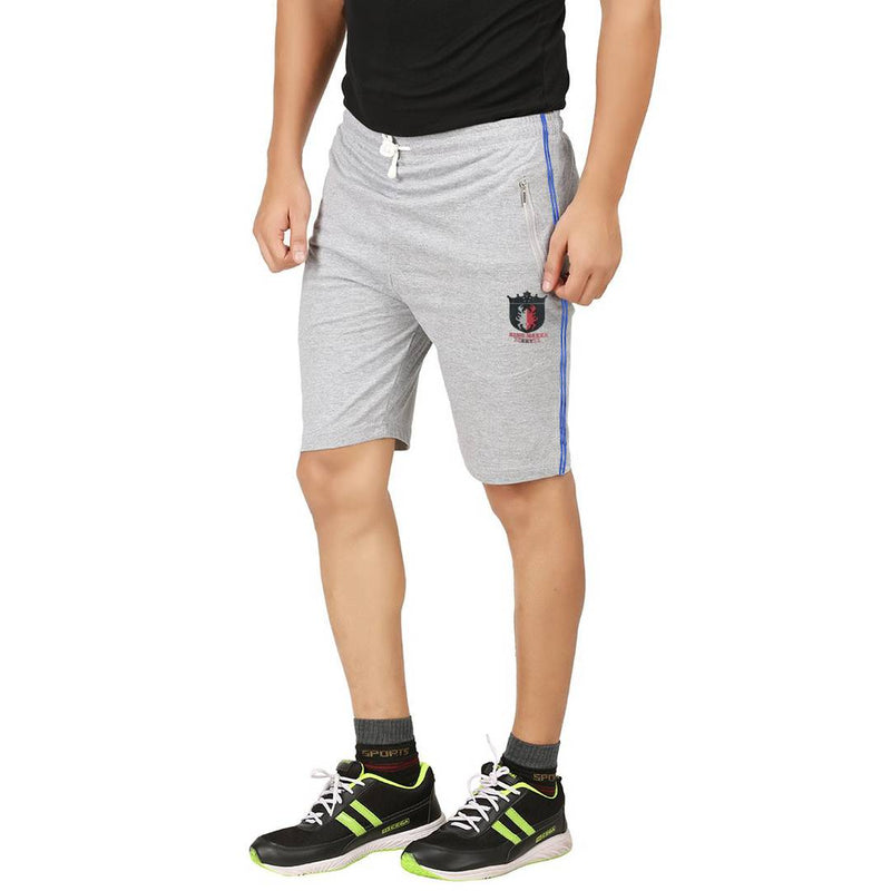 Men's Self Pattern Regular Fit Cotton Regular Shorts Combo Of 2