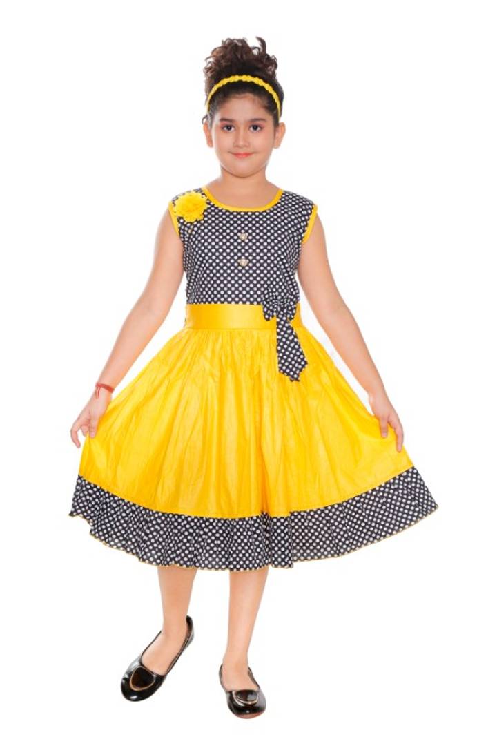 Attractive Cotton Frocks For Girls