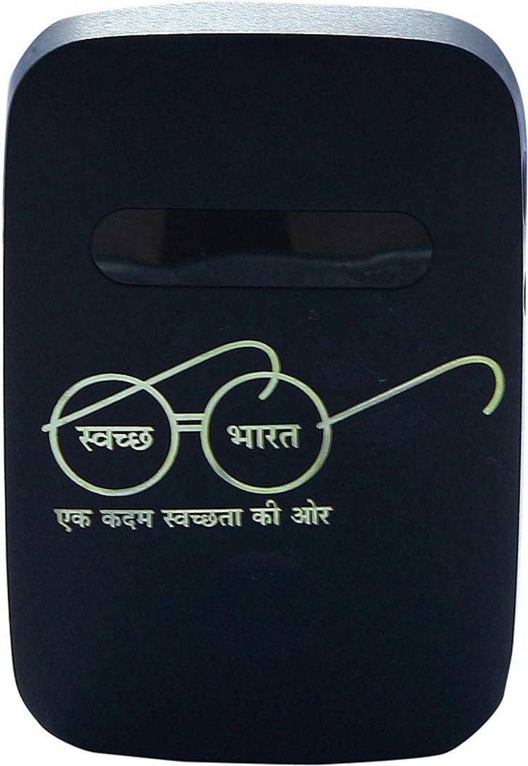 24K Gold Plated embossed and Self Adhesive sticker of Swatchh Bharat