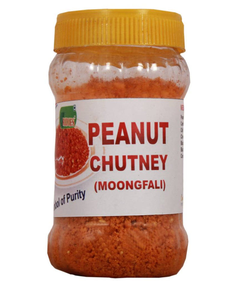 Ridies Peanuts Chutney-Dry (Moong Fali) - 100g-Price Incl.Shipping