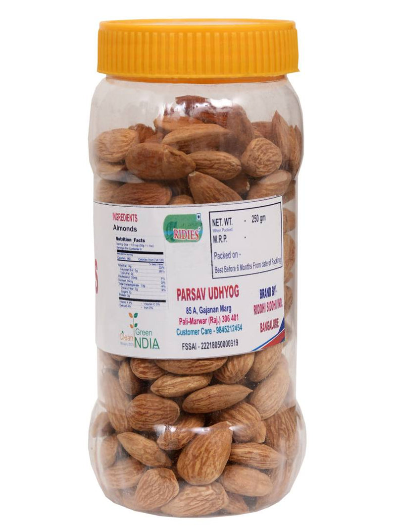 Ridies Almonds (Badam) Dry Fruit 250g
