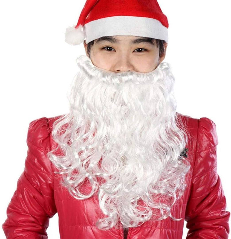 Shoppyana New Christmas Combo 1 cap & 1 beard of santa.