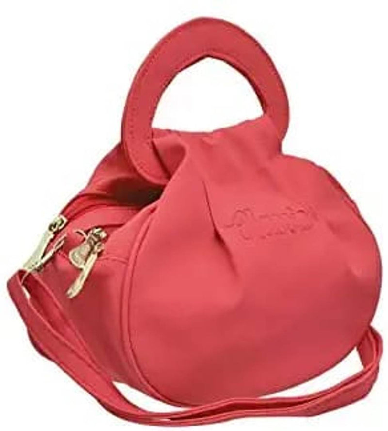 Elegant PU Handbag Cum Sling Bag For Women