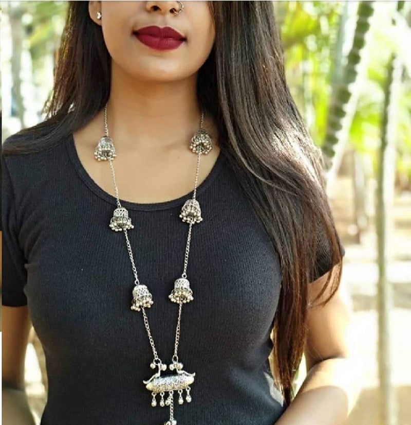 Trendy Jhumki Pendant Chain For Women
