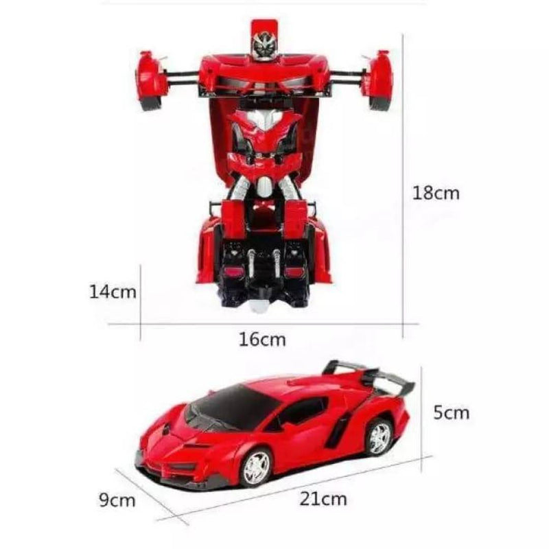 Kids Battery Operated Convertible Soldier Transformer Car