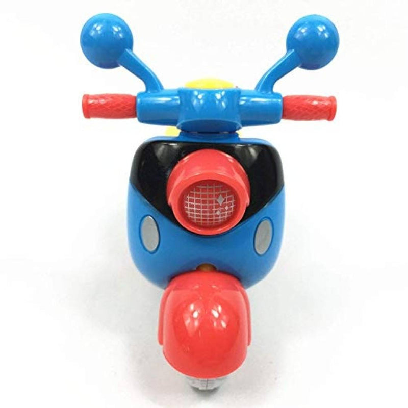 Kids Friction Powered Push and Go Unbreakable Mini Scooter Toy