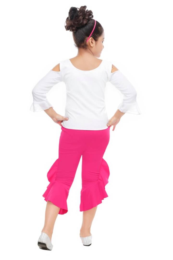 FANCY PARTY WEAR CAPRIS & TOP