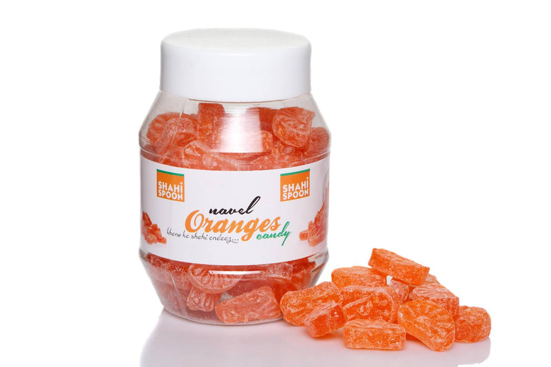 Pack Of 2 Shahi Spoon Navel Orange Candy,400gm (200gm X 2)-Price Incl.Shipping