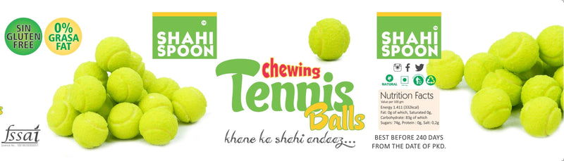 Shahi Spoon Tennis Ball Chewing Gum,125gm