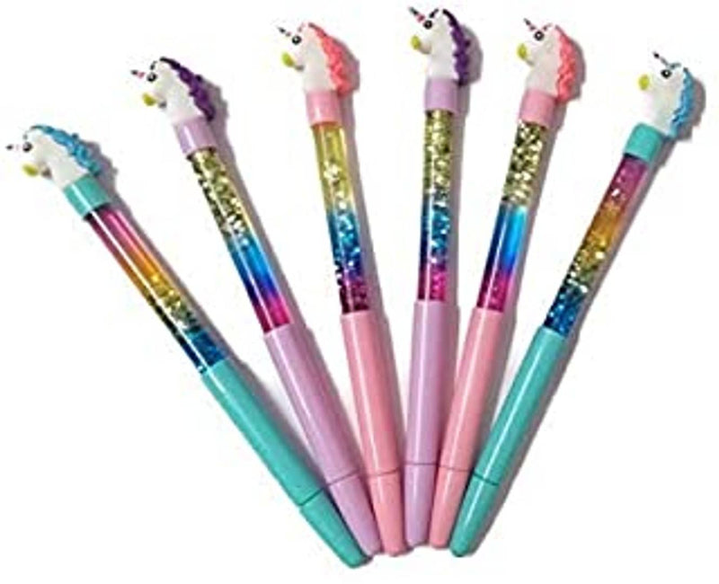 Unicorn Magic Wand Gel Pen (Pack of 6)