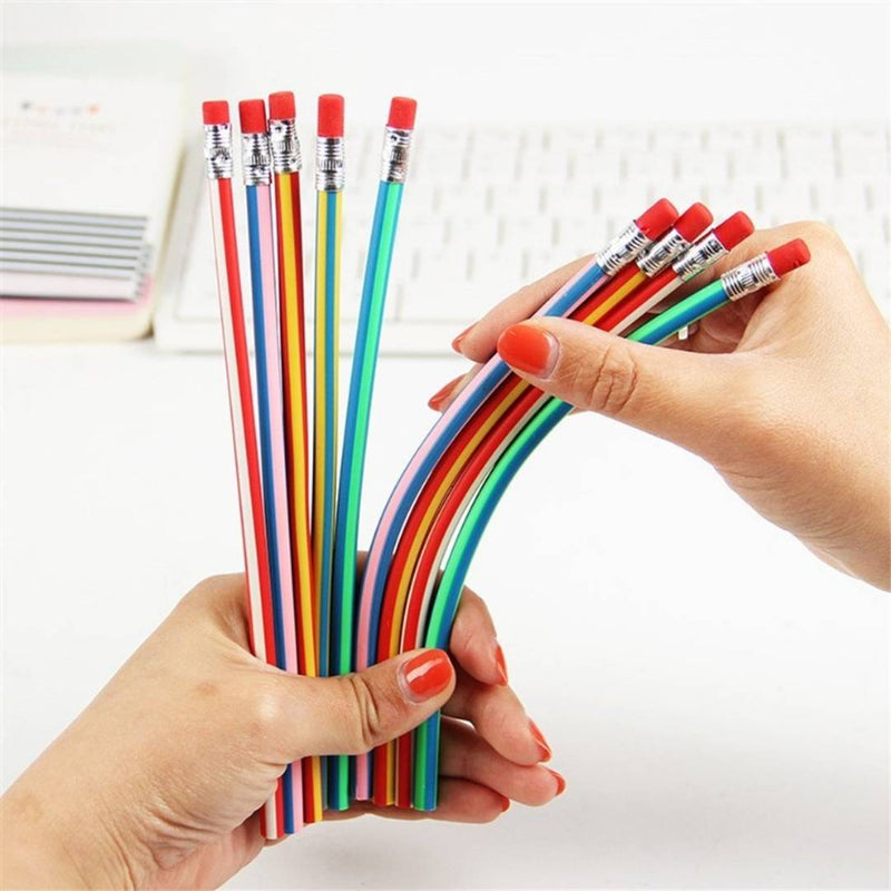 Flexible Pencil with Eraser (Pack of 10)