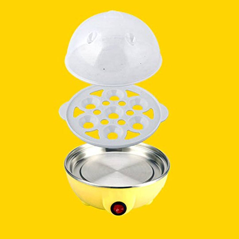 Shopper52 Multifunctional Steaming Device Frying Egg Boiling Roasting Heating Egg Cooker Poacher Electric Boiler - EGGCOOKER