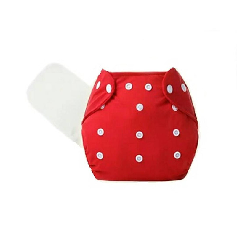 REUSABLE CLOTH DIAPER WITH MICROFIBER INSERT