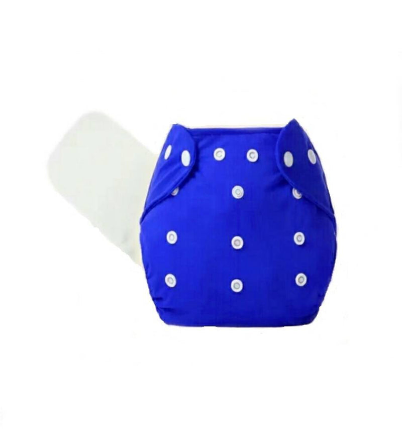 REUSABLE CLOTH DIAPER WITH MICROFIBER INSERT