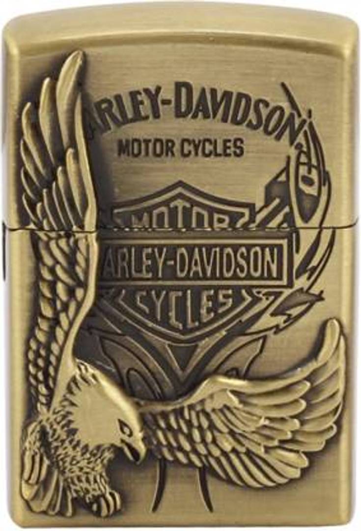 GOLD HARLEY Pocket Lighter  (GOLD)