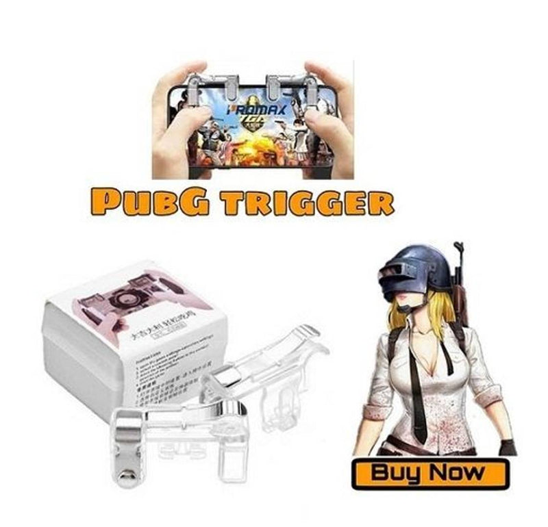 PUBG Mobile Transparent Sensitive Game Trigger(1 Pair)