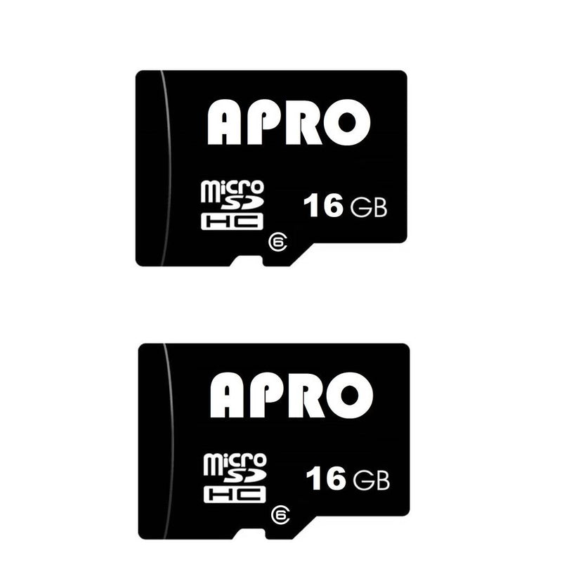 Apro Ultra XDisk 16 GB MicroSDHC Memory Card Combo (Pack Of 2)