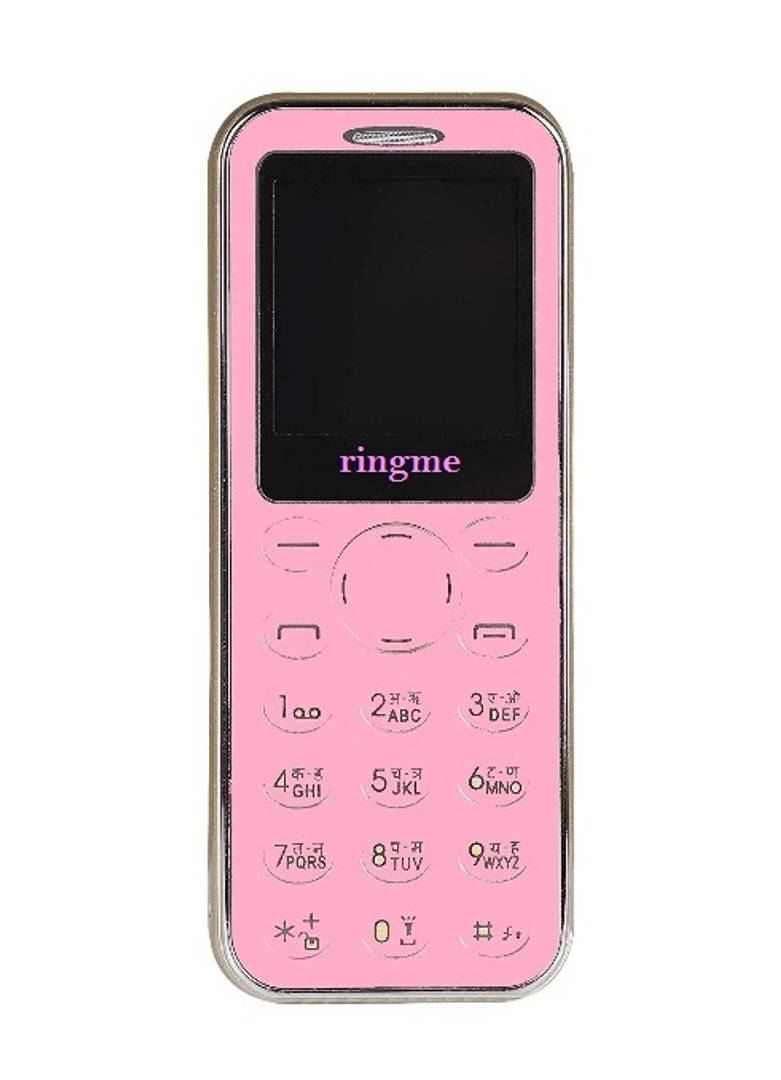 Ringme M2 Plus Bluetooth Dialer Mobile With Dual Sim|Dual Standby|Camera|Mp3 Player (Rose Gold)