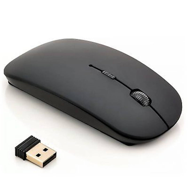 Ultra Slim Wireless Mouse 2.4 GHz Nano Receiver